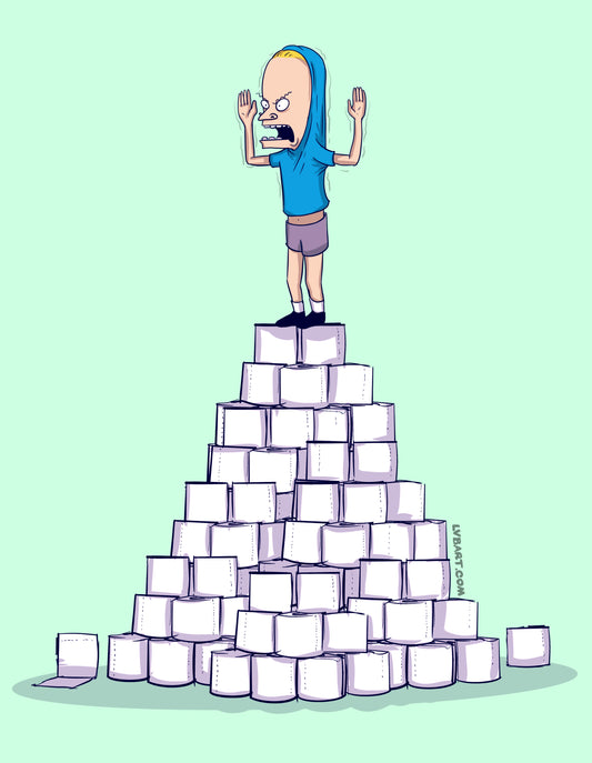 TP For My Bunghole Fine Art Print