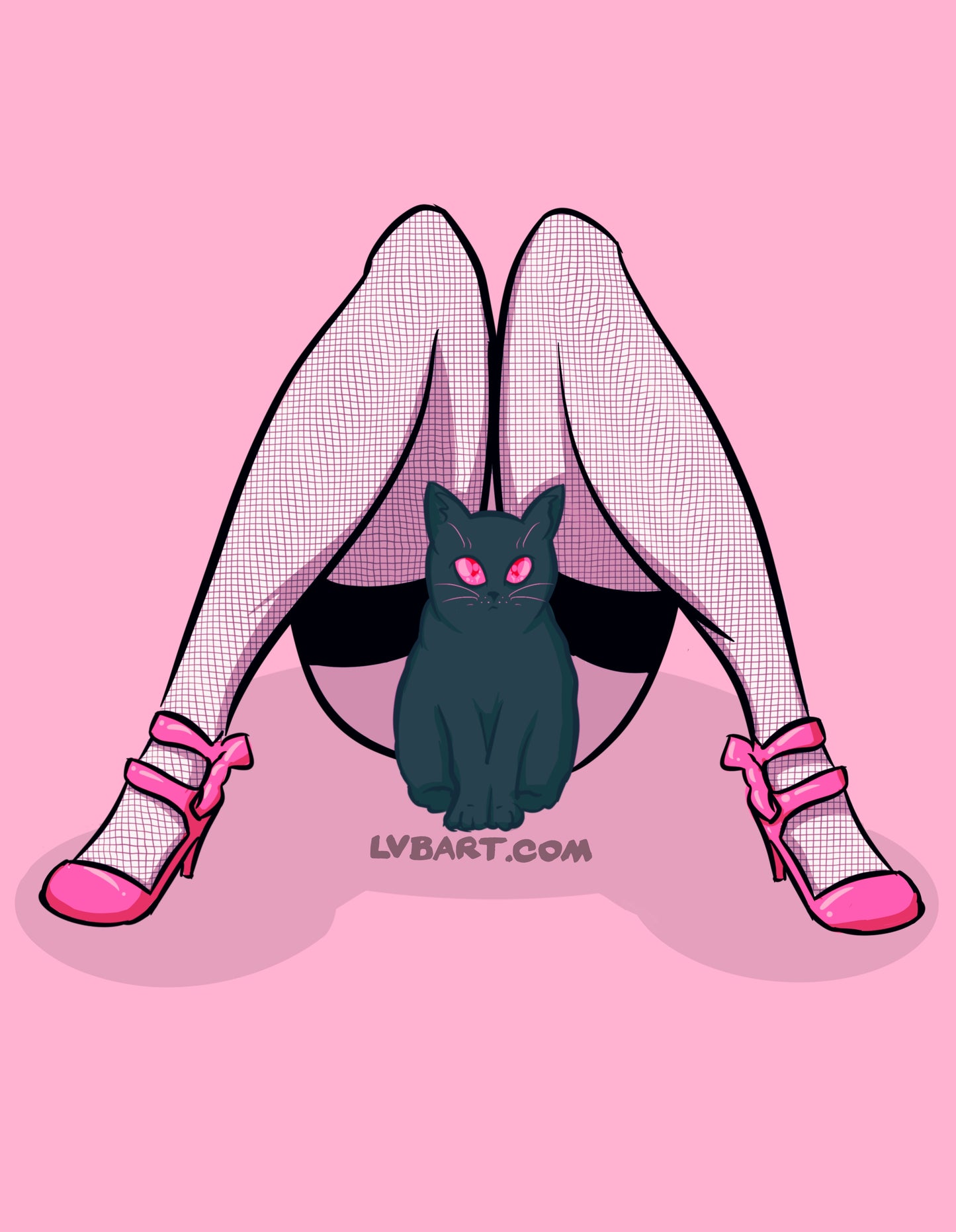 Pink Pussy Fine Art Print