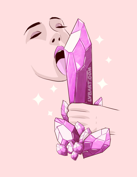 Quartz Job Fine Art Print