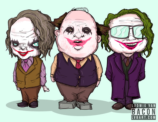 The Office Jokers Fine Art Print