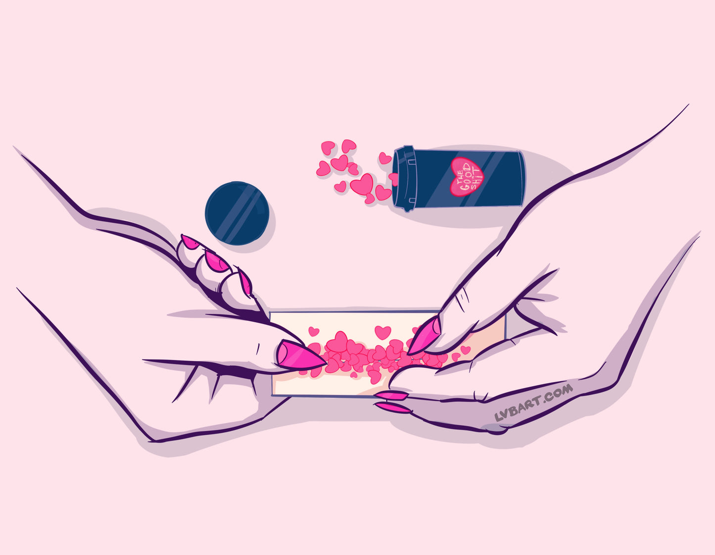 Love Addict 2 Fine Art Print