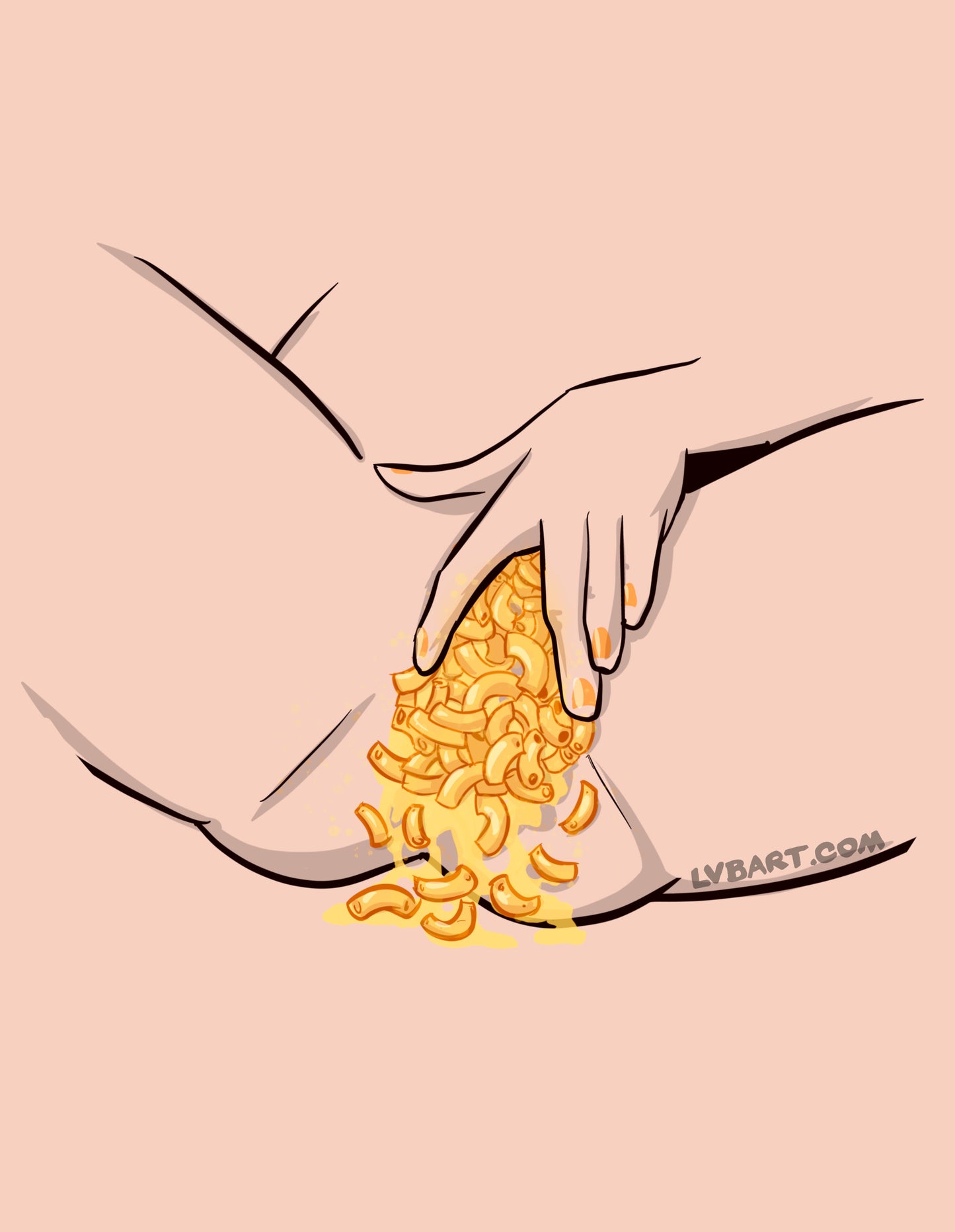 Mac N Cheese Fine Art Print