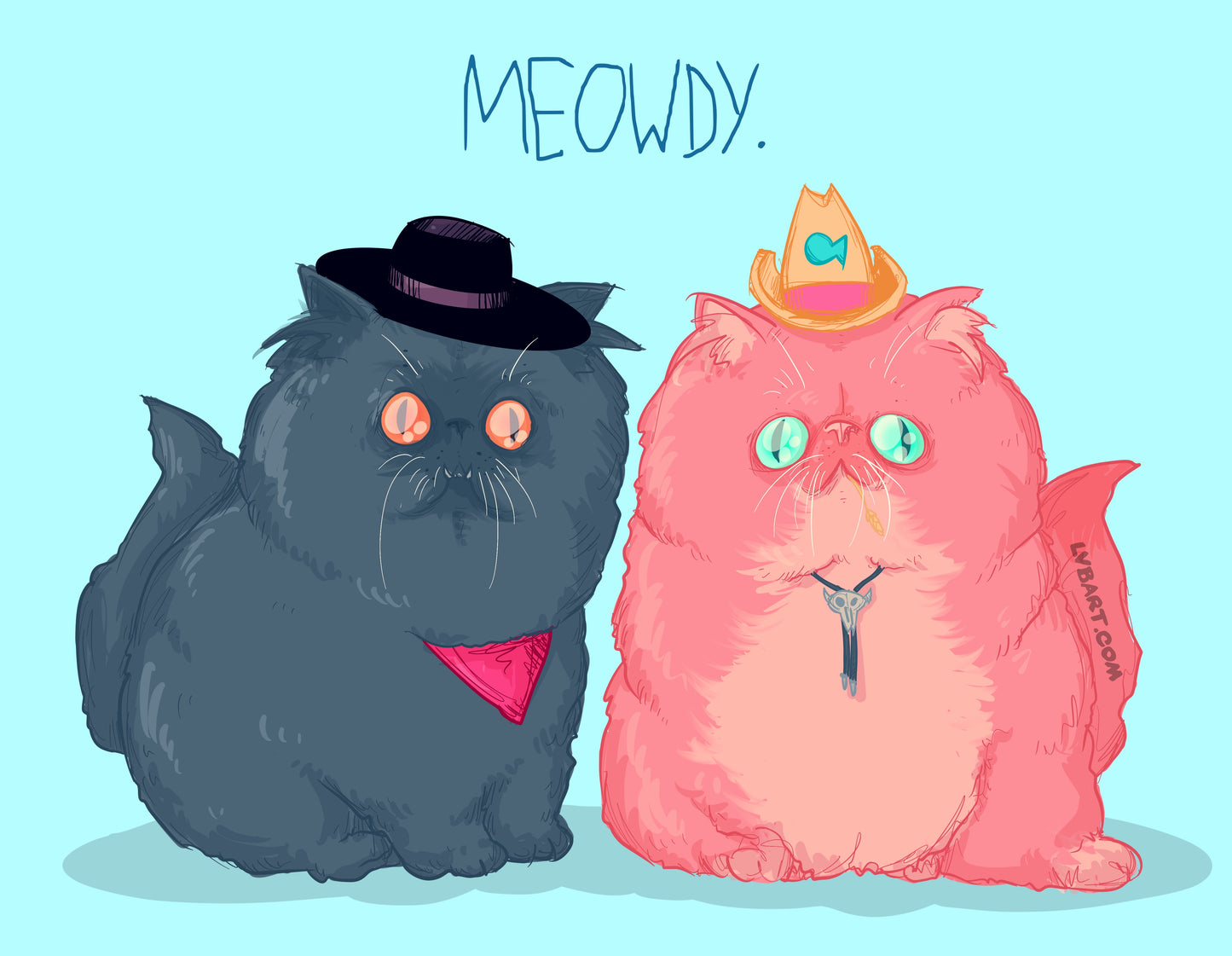 MEOWDY Fine Art Print