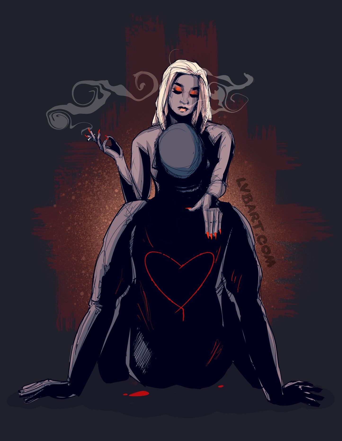 Love Marks II Fine Art Print