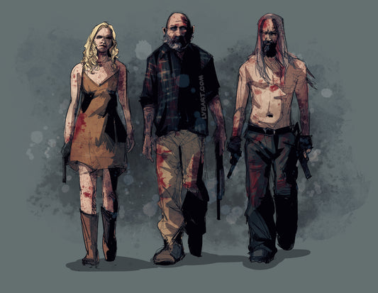 The Three Fine Art Print