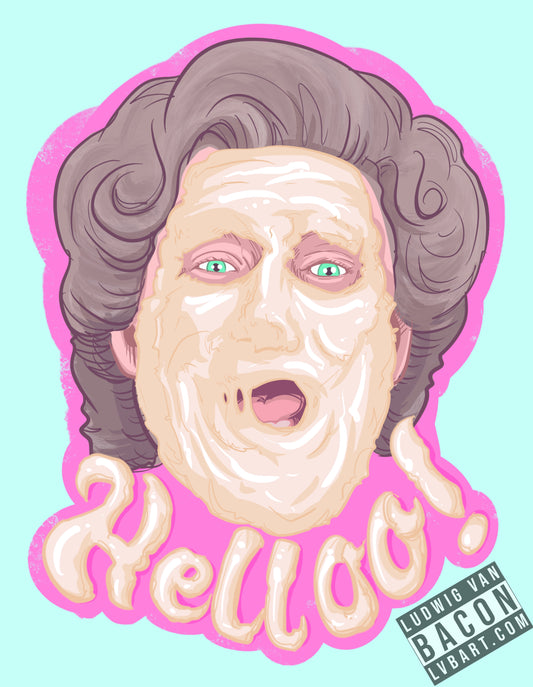 Meringue Mask Fine Art Print