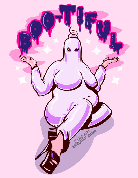 Boo-tiful Fine Art Print