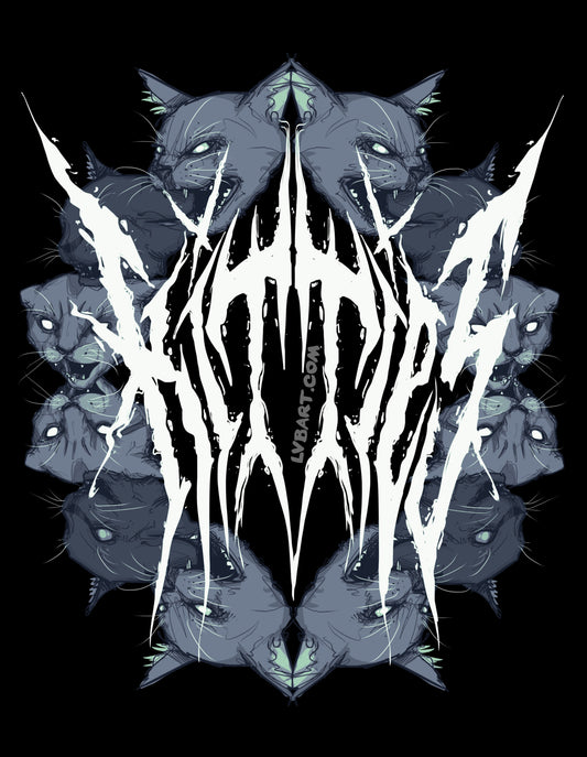 Metal Kitties Fine Art Print