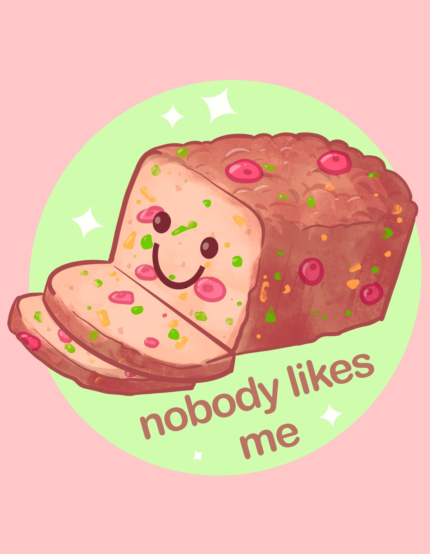 Fruitcake Fine Art Print