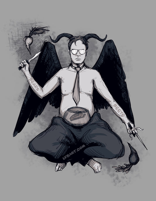 Hail Dwight Fine Art Print