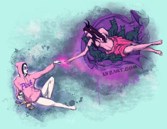 Creation of Woman Fine Art Print