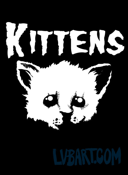 Misfit Kittens Fine Art Print
