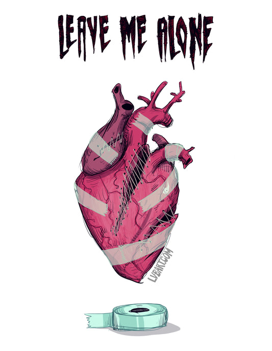 Leave Me Alone Fine Art Print