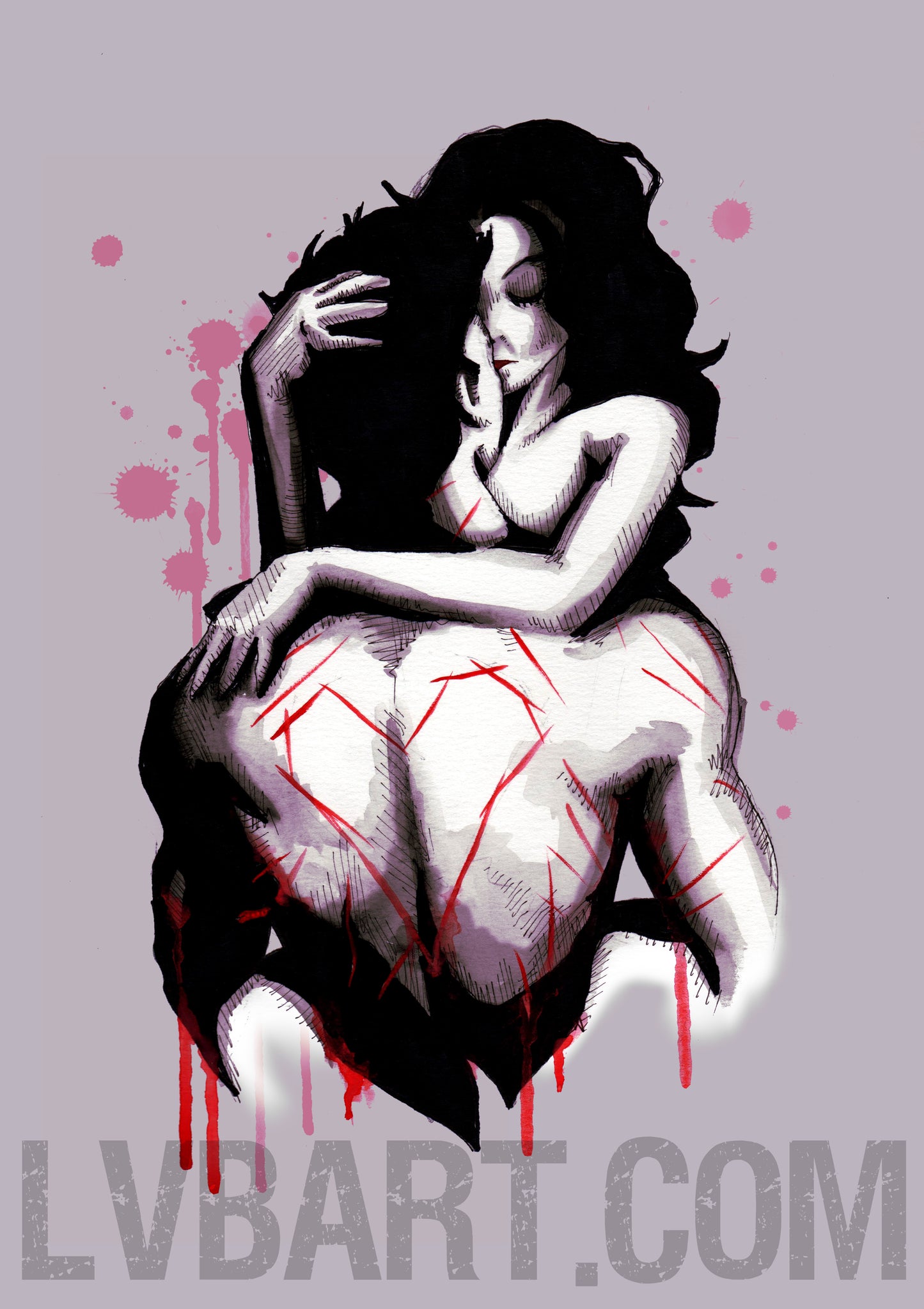 Love Marks Fine Art Print
