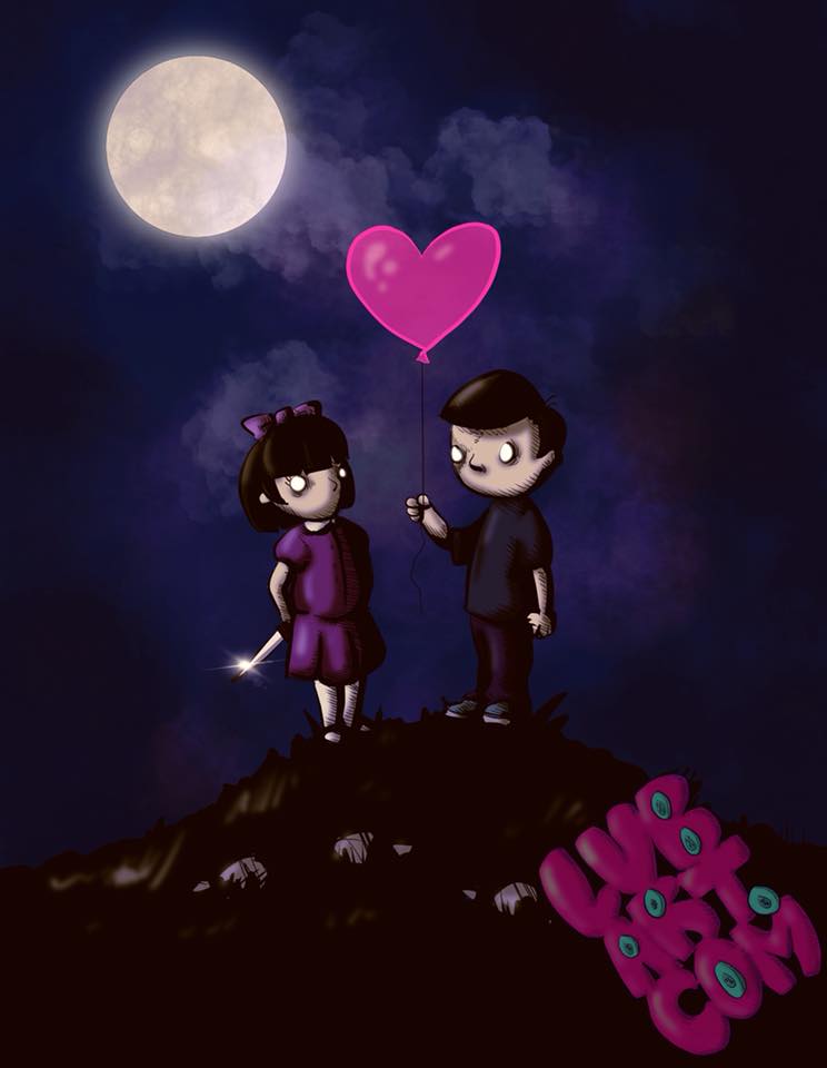 Love Sucks Fine Art Print