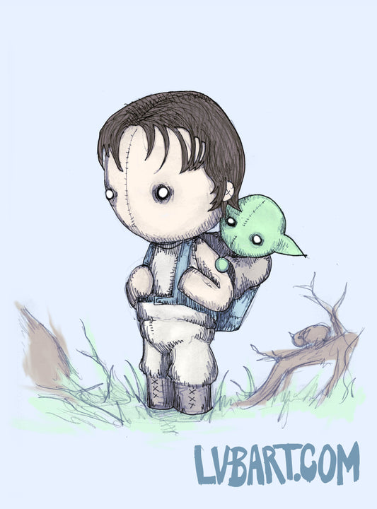 Training Day Fine Art Print