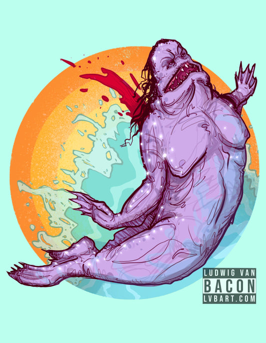 Merman Fine Art Print