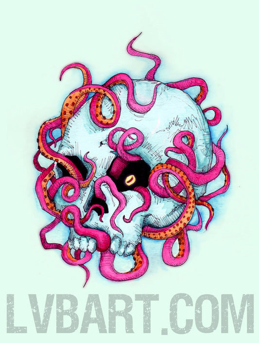 Nautical Nightmare Fine Art Print