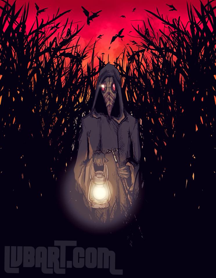 A Plague Is Coming Fine Art Print