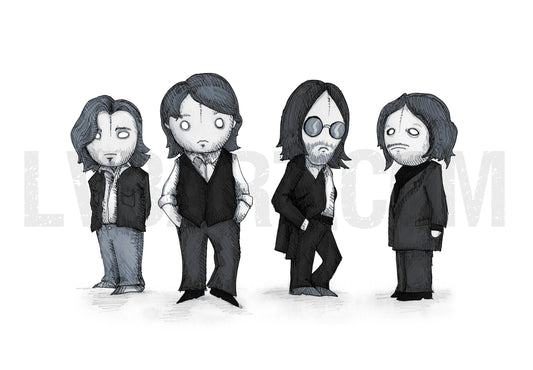 The Plush Four Fine Art Print