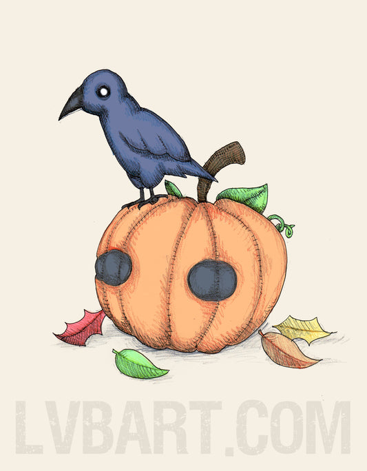 Plushie Fall Fine Art Print