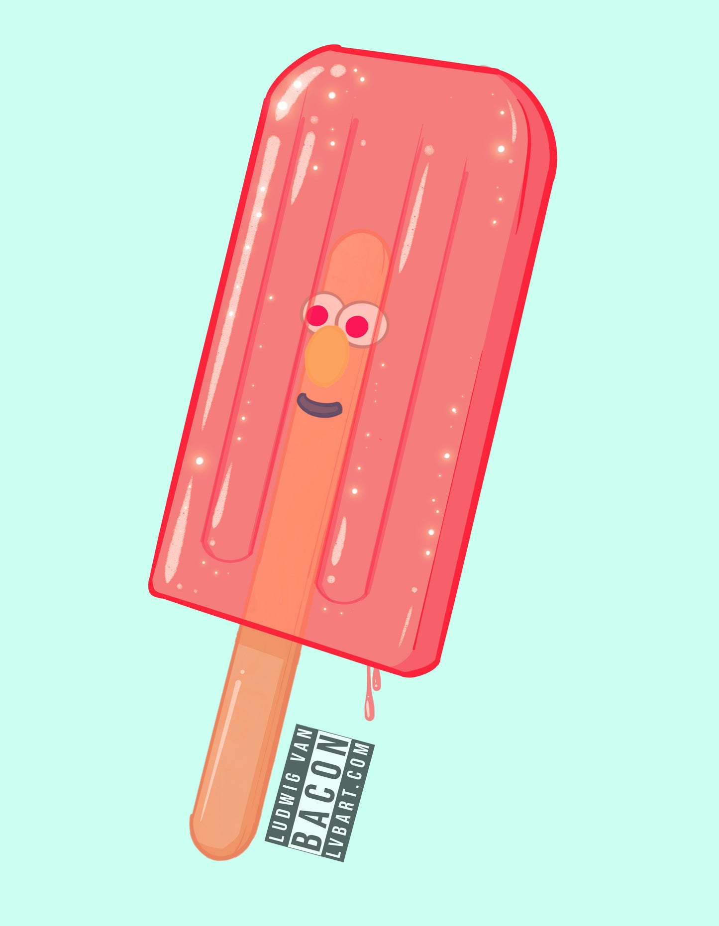 Popsicle Stickley Fine Art Print