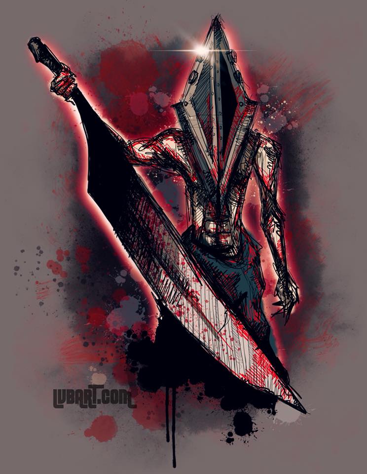 Red Pyramid Fine Art Print