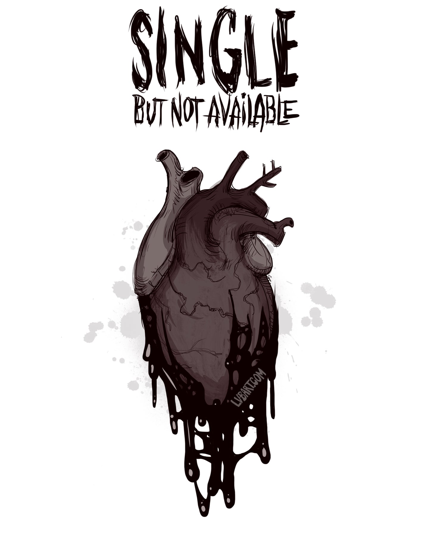Single Valentine Fine Art Print