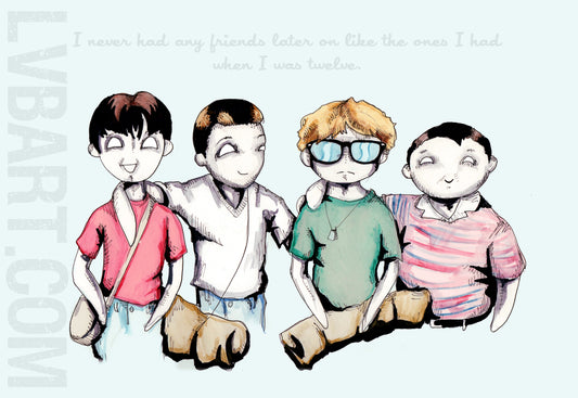 Two For Flinching Fine Art Print