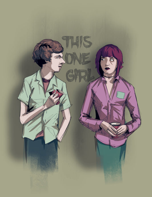 This One Girl Fine Art Print