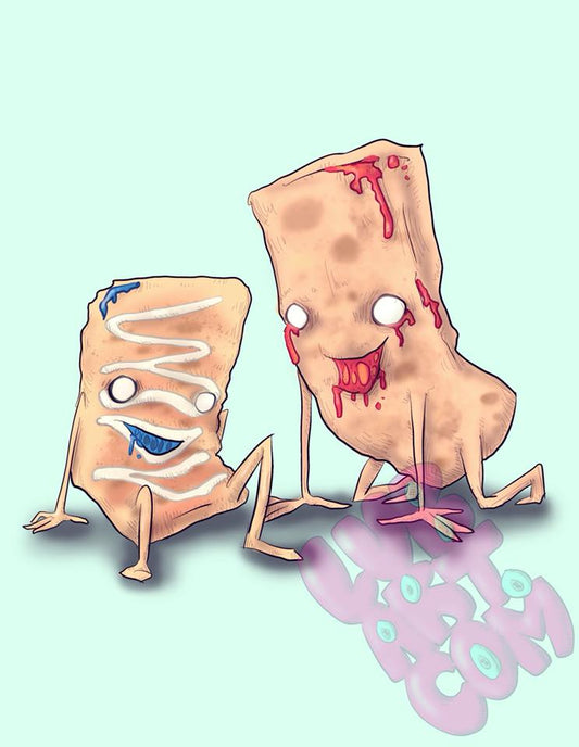 Toaster Strudel and Hot Pocket Fine Art Print