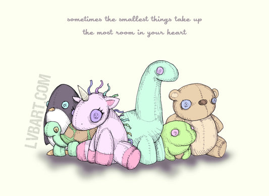 Child Toys Fine Art Print