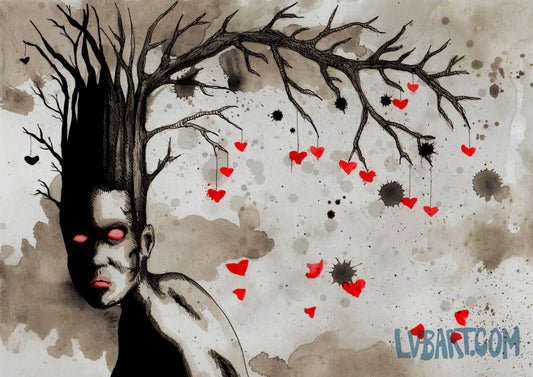 Tree Head Fine Art Print