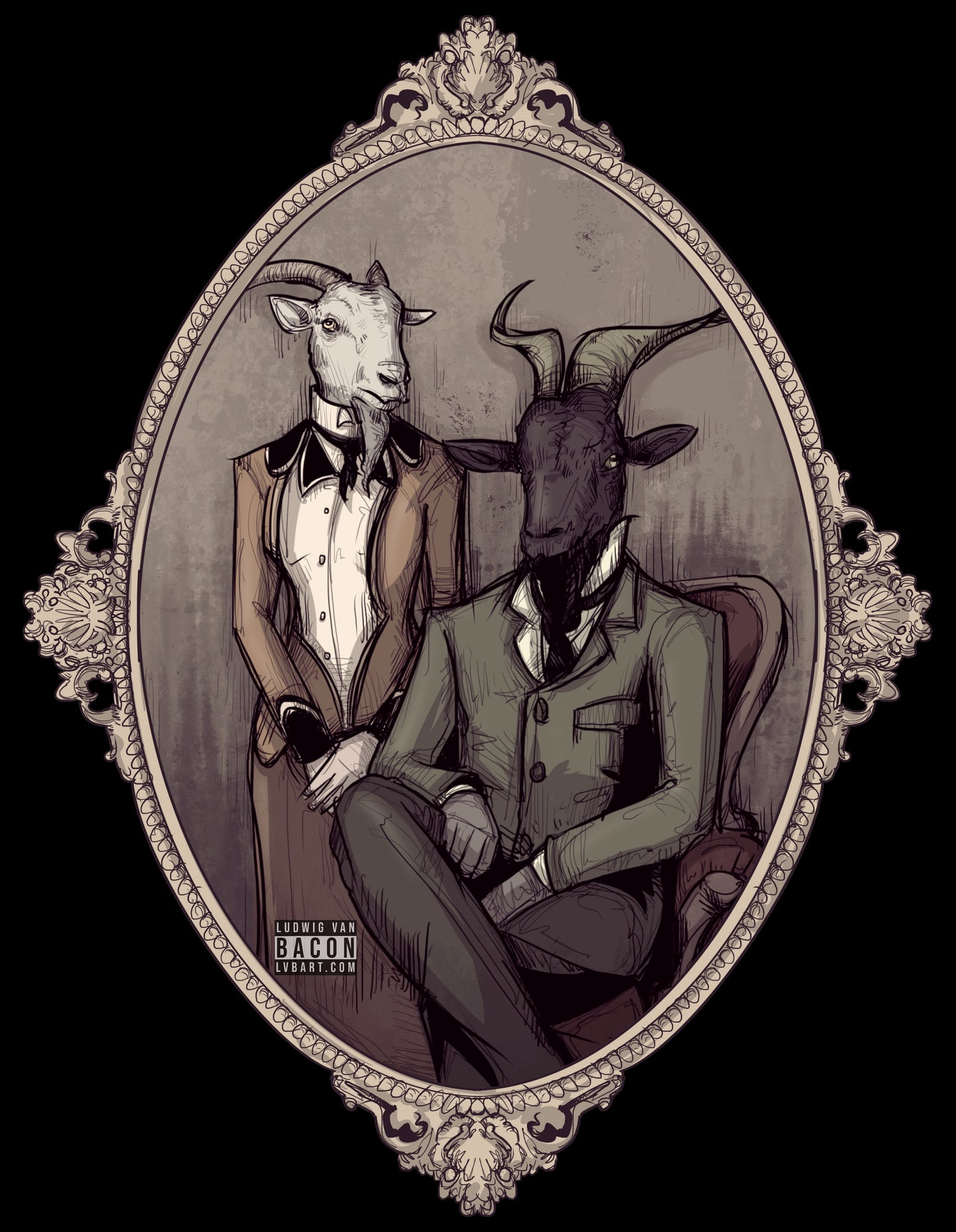 Victorian Horror Fine Art Print