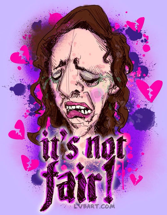 Ugly Cry Face Fine Art Print