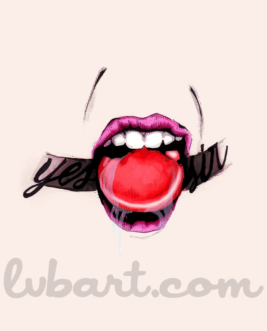 Yessir Fine Art Print