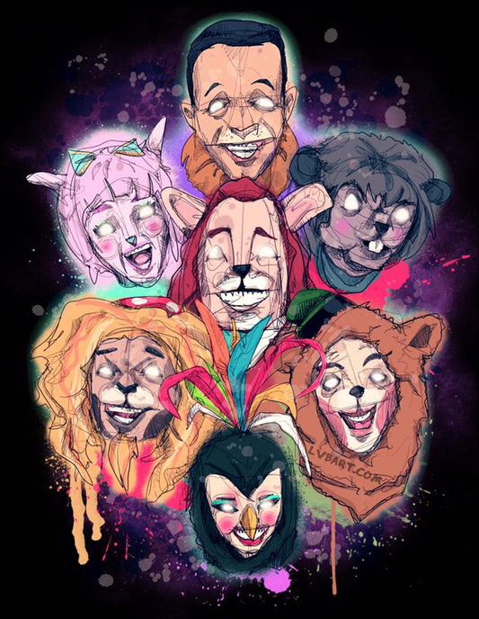 The Zoobles Fine Art Print