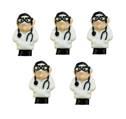 Mini Doctor (5 Pack) 3D Print Small Figure