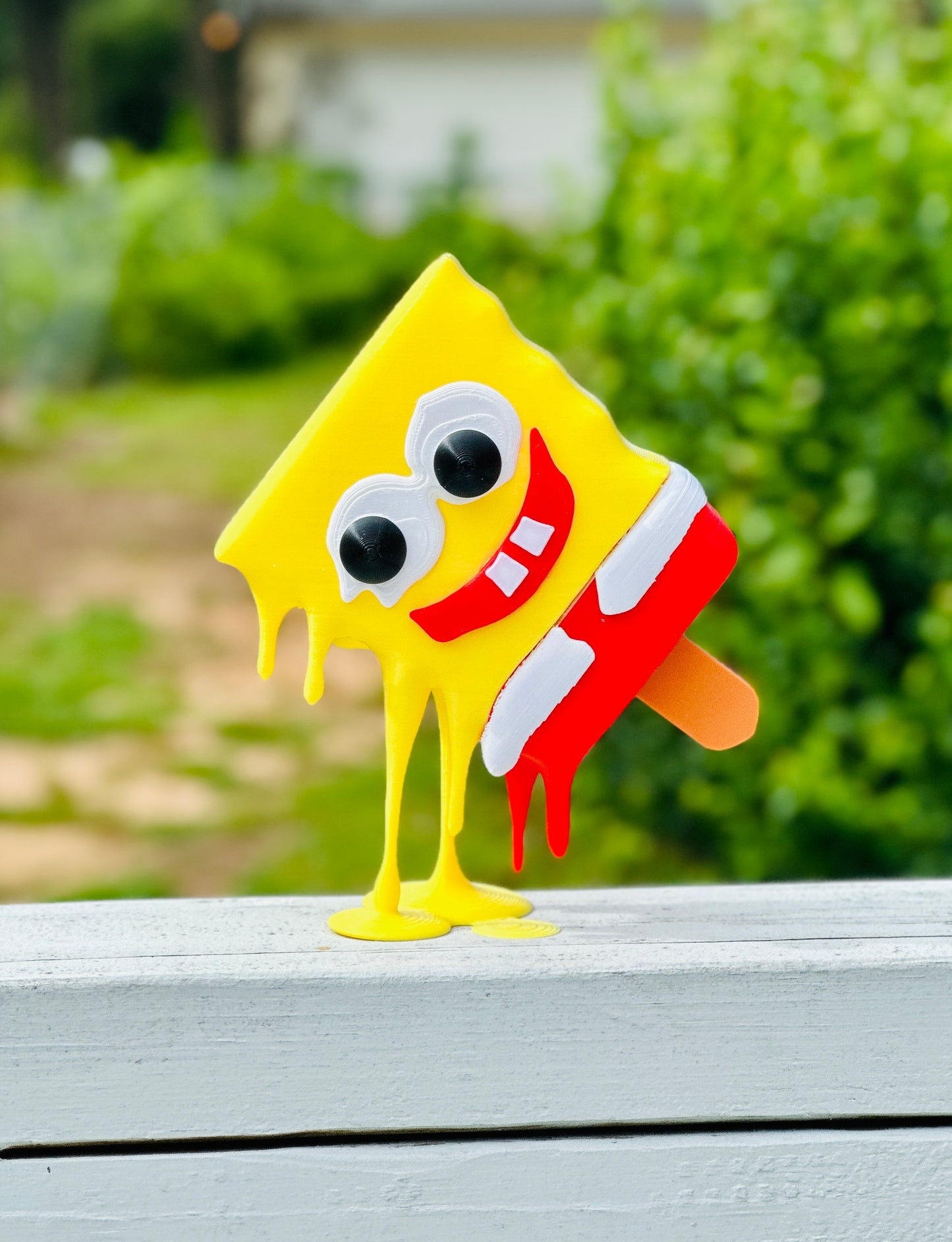 Melting Spongesicle Popsicle 3D Print Statue