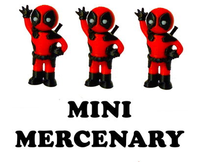 Mix & Match Tiny Figures (5 Pack) 3D Print Small Figure