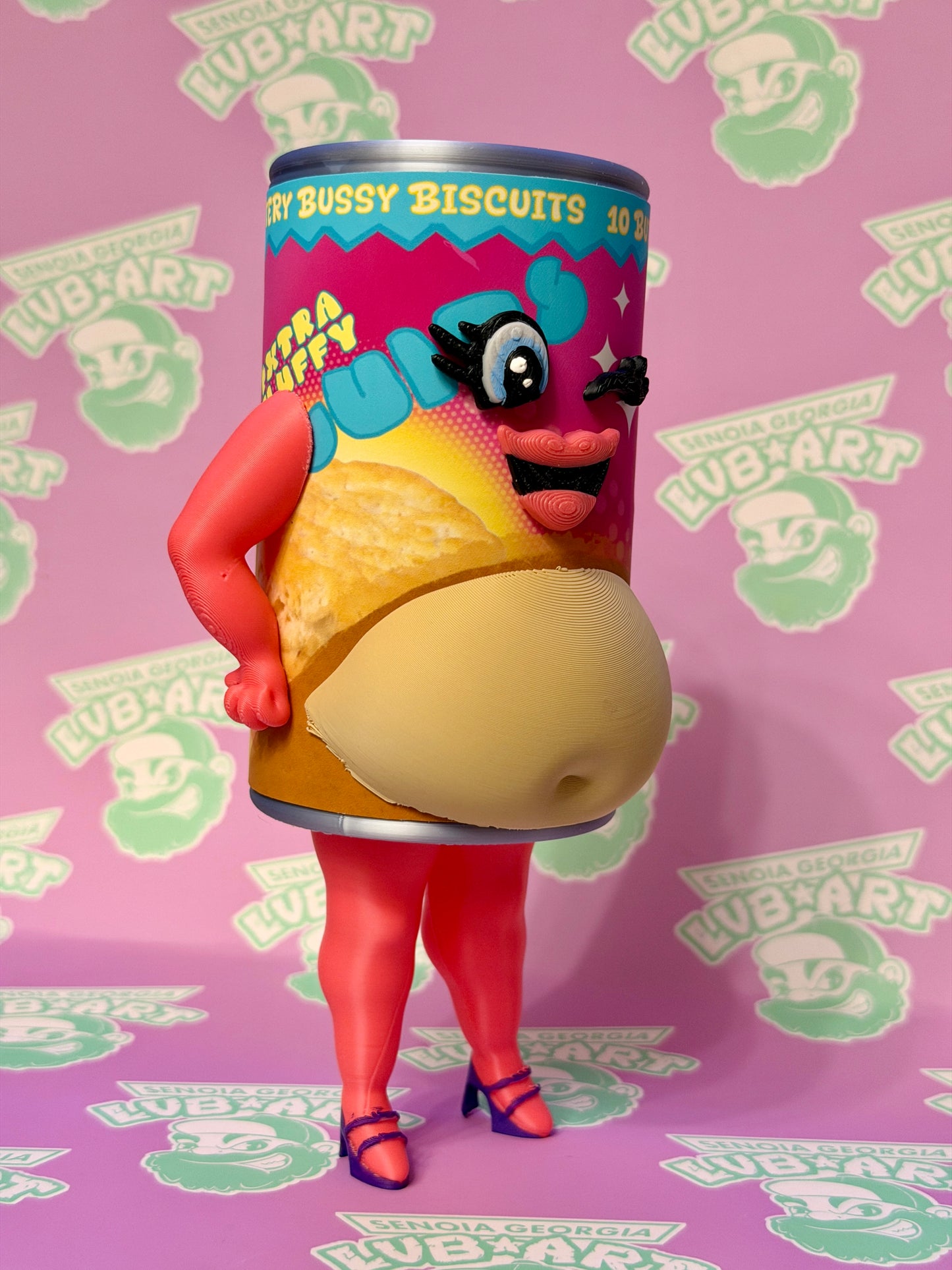 Busted Biscuit Betty 3D Print