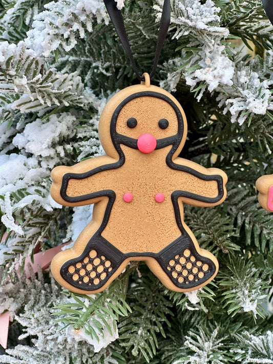 Spicy Gingerbread 2 Pack 3D Print Ornament
