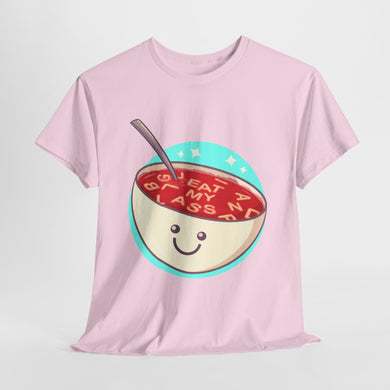 Alphabet Soup Unisex Heavy Cotton Tee