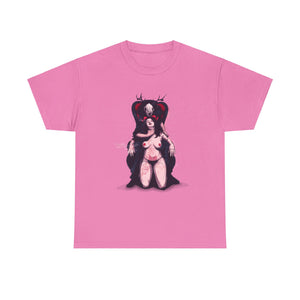 Deer Daddy Series 7: Daddy v Demoni  Unisex Heavy Cotton Tee