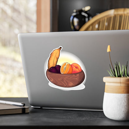 Adult Fruit Basket Kiss-Cut Vinyl Decal