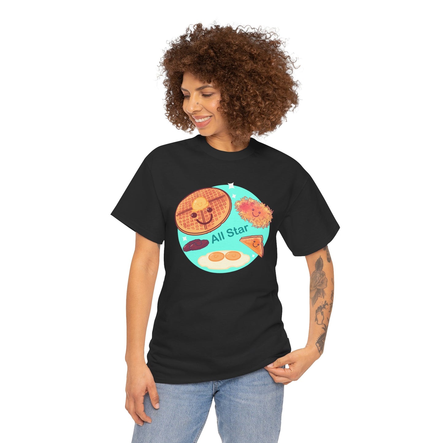 All Star Breakfast Unisex Heavy Cotton Tee