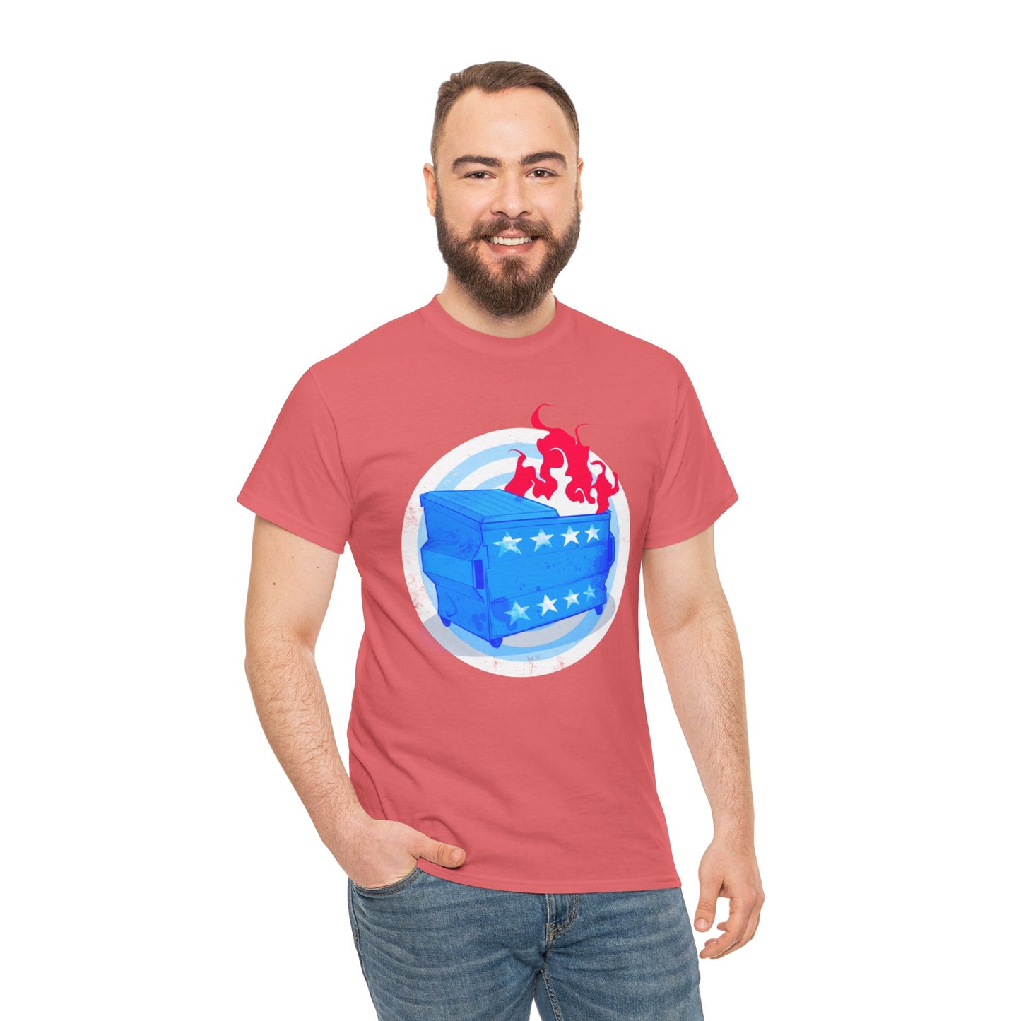 American Dumpster Firre Unisex Heavy Cotton Tee