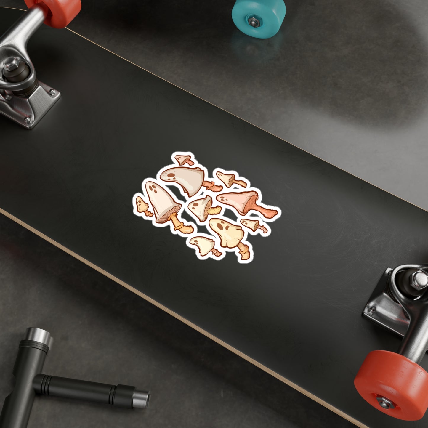 Spooky Mushrooms Kiss-Cut Vinyl Decal