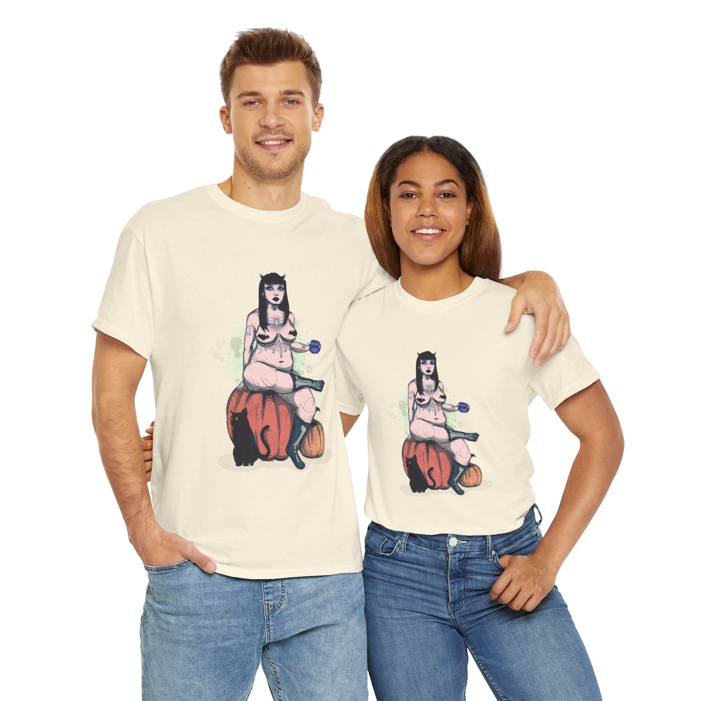 Spooky Queen Unisex Heavy Cotton Tee