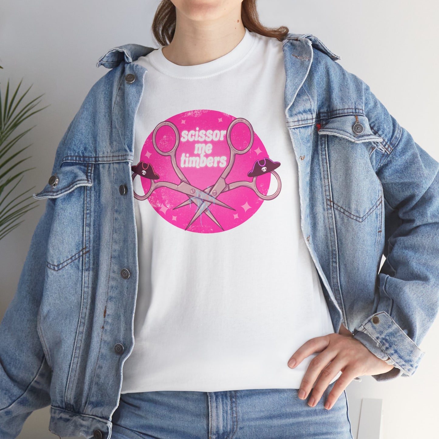 Scissor Me Timbers Unisex Heavy Cotton Tee
